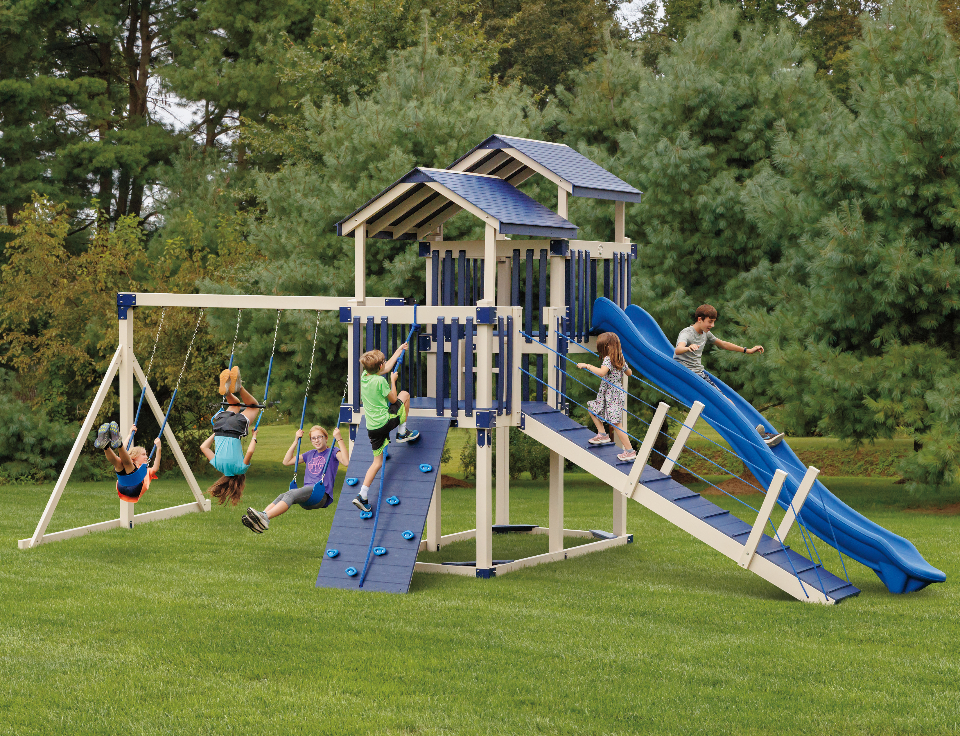 Discovery Depot Swing Set 