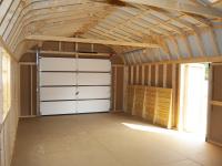 14x28 Dutch Garage with Shelves & Loft14x28 Dutch Garage with Shelves & Loft Inside