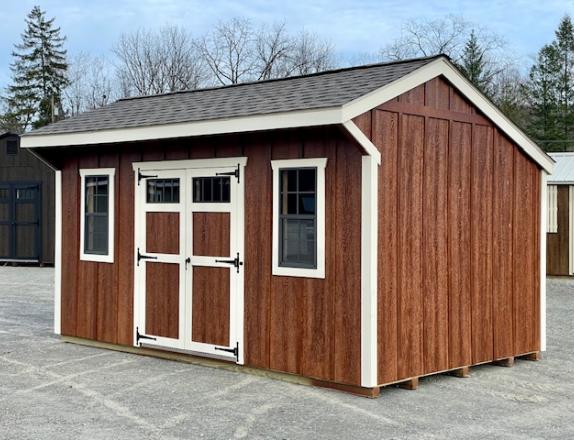 10 x 16 Cottage Style Shed - LP Board 'n' Batten